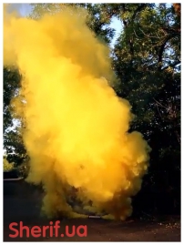 Дымный факел Желтый 60сек DUPLEX-3